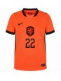 Billige Nederland Denzel Dumfries #22 Hjemmedrakt VM 2026 Kortermet Billige Nederland Denzel Dumfries #22 Hjemmedrakt VM 2026 Kortermet